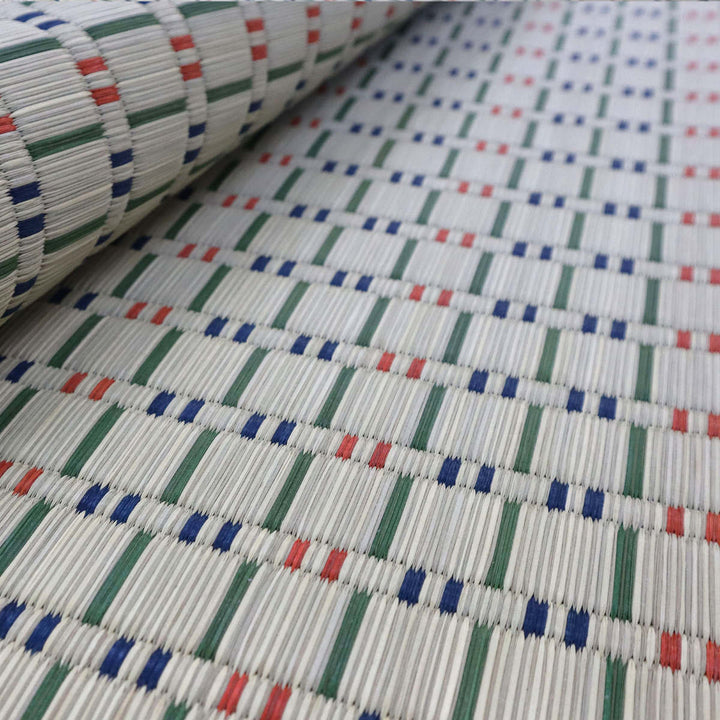 い草ラグ江戸間6畳せせらぎ261×348cm掛川織花ござ