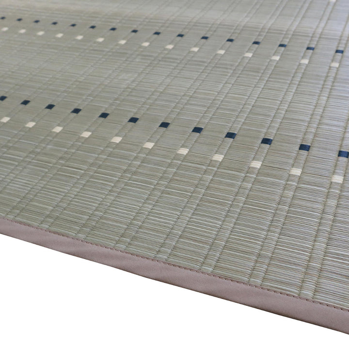 い草ラグ西陣191×191cm掛川織花ござ