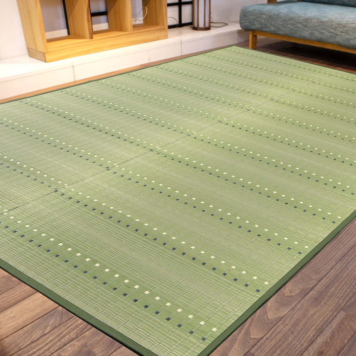 い草ラグ西陣191×250cm掛川織花ござ