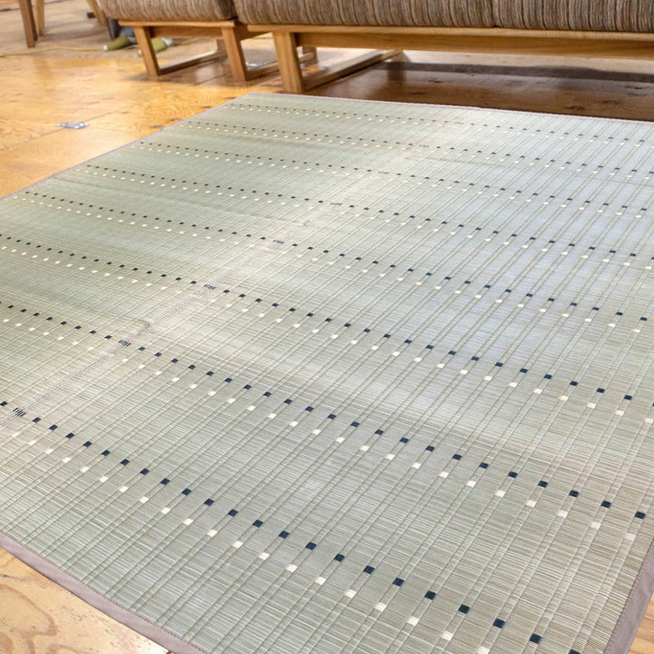 い草ラグ西陣191×250cm掛川織花ござ
