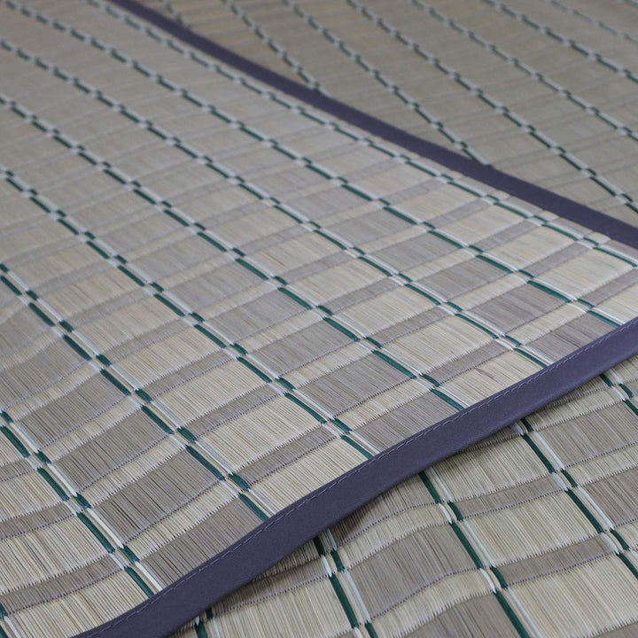 い草ラグ室町191×191cm掛川織花ござ