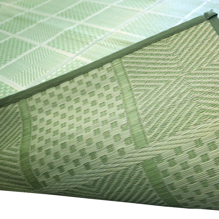 い草ラグ江戸間4.5畳高山261×261cm紋織花ござ