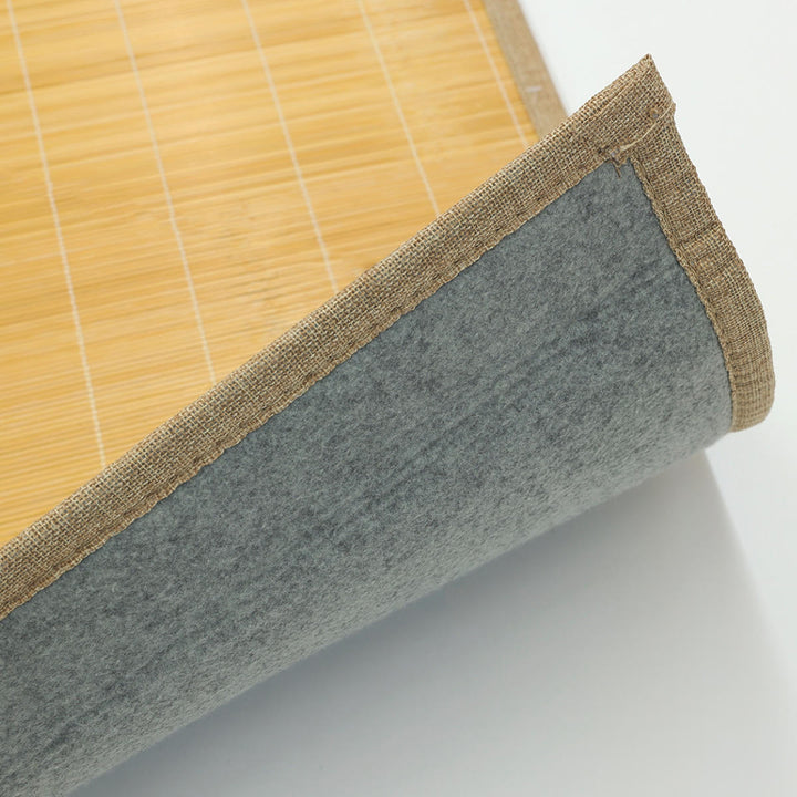 竹ラグ180×240cmフラットふっくらラグ