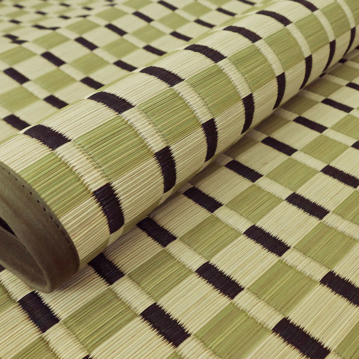 い草ラグ江戸間2畳涼風174×174cm掛川織花ござ