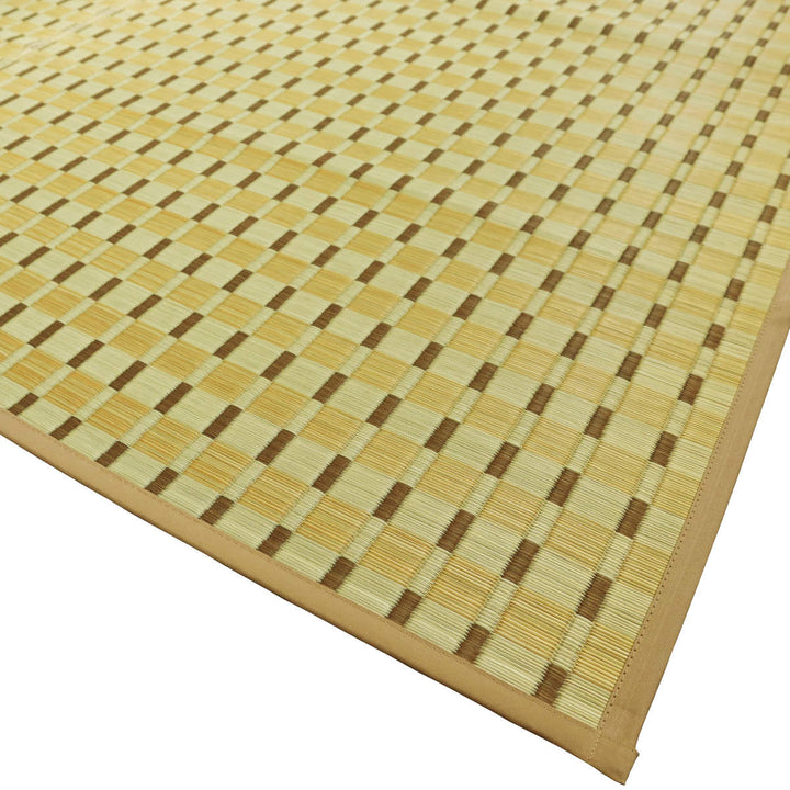 い草ラグ江戸間4.5畳涼風261×261cm掛川織花ござ