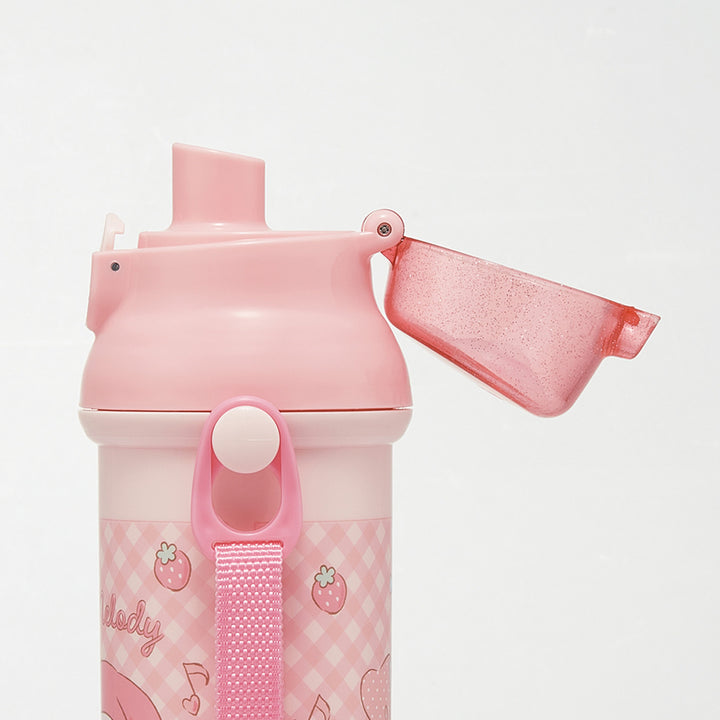 水筒480ml抗菌直飲プラボトルマイメロビックリボン