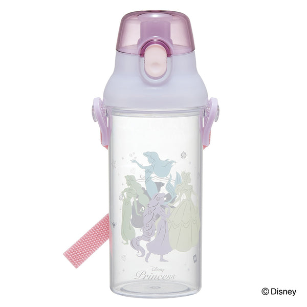 水筒480ml食洗機対応プラクリアボトルプリンセスシルエット