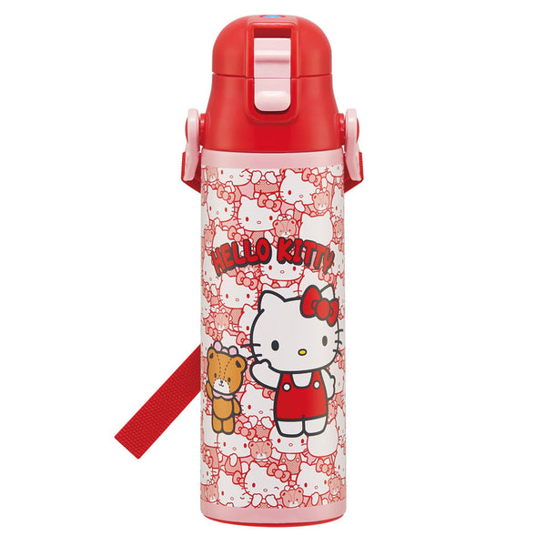 水筒580ml超軽量ダイレクトボトルキティうしろうしろ