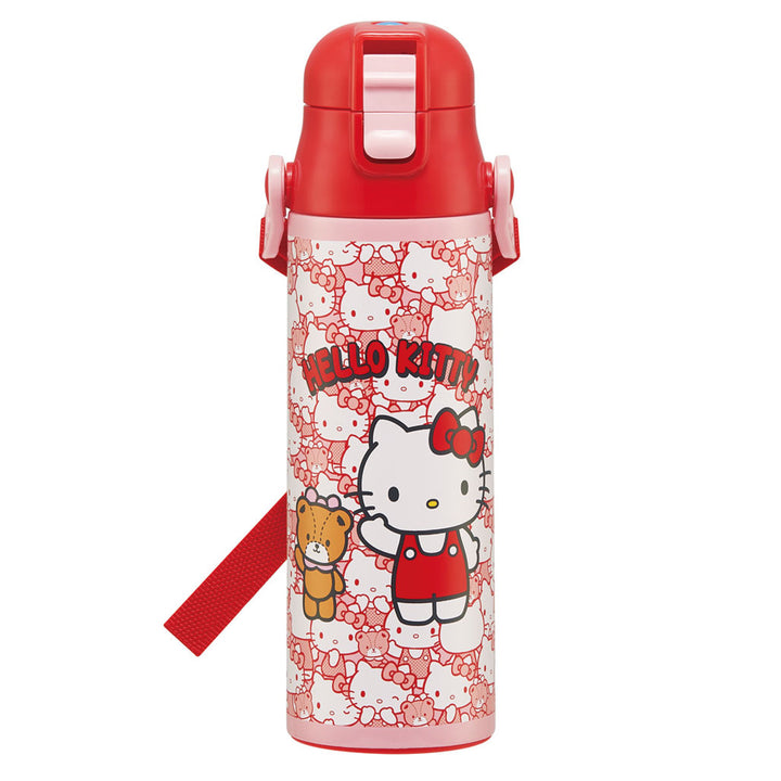 水筒580ml超軽量ダイレクトボトルキティうしろうしろ