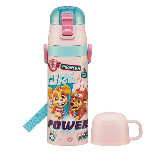 水筒470ml430ml超軽量2WAYステンレスボトルパウパトロールGIRL
