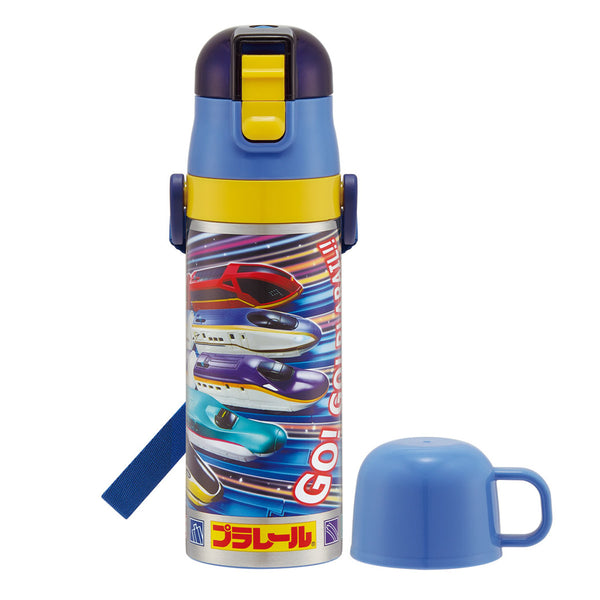 水筒470ml430ml超軽量2WAYステンレスボトルプラレール25