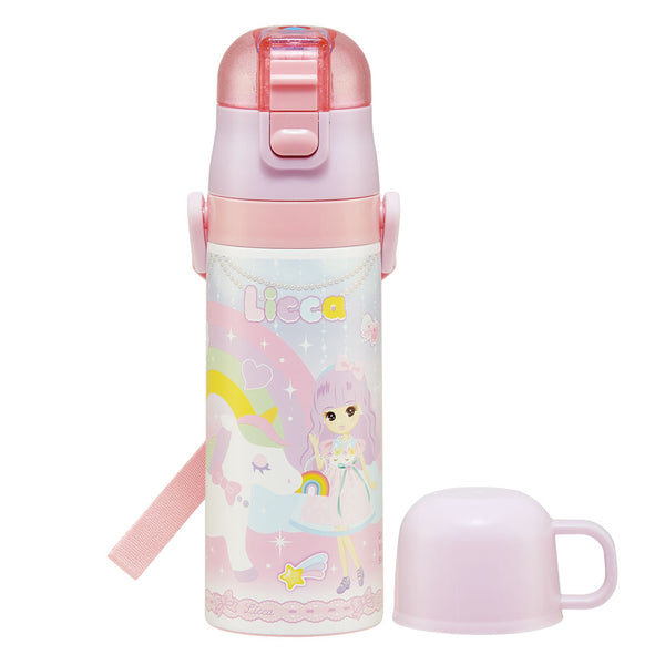 水筒470ml430ml超軽量2WAYステンレスボトルリカちゃん23