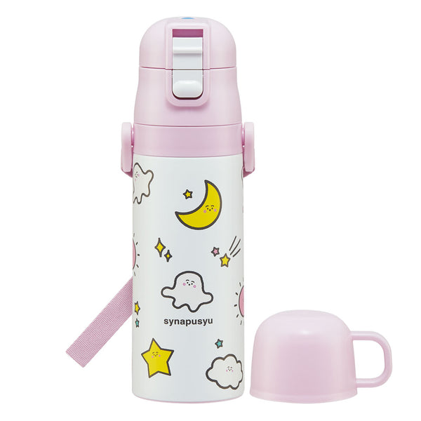 水筒470ml430ml超軽量2WAYステンレスボトルシナぷしゅ