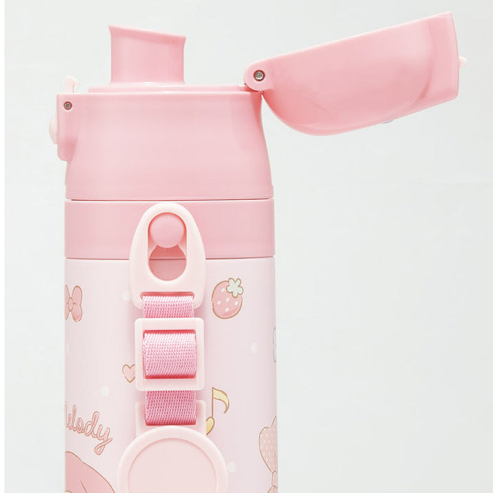 水筒470ml超軽量ダイレクトボトルマイメロビックリボン