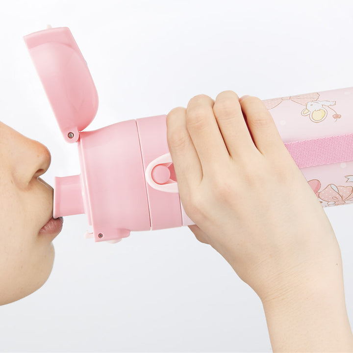 水筒470ml超軽量ダイレクトボトルマイメロビックリボン