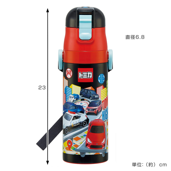 水筒470ml超軽量ダイレクトボトルトミカ25
