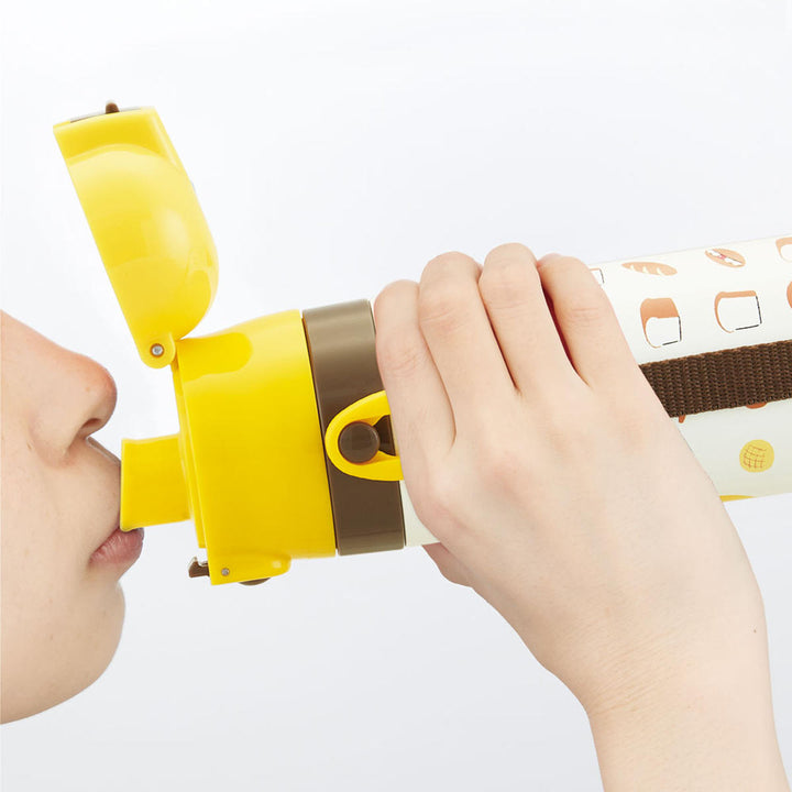 水筒470ml超軽量ダイレクトボトルノラネコぐんだん