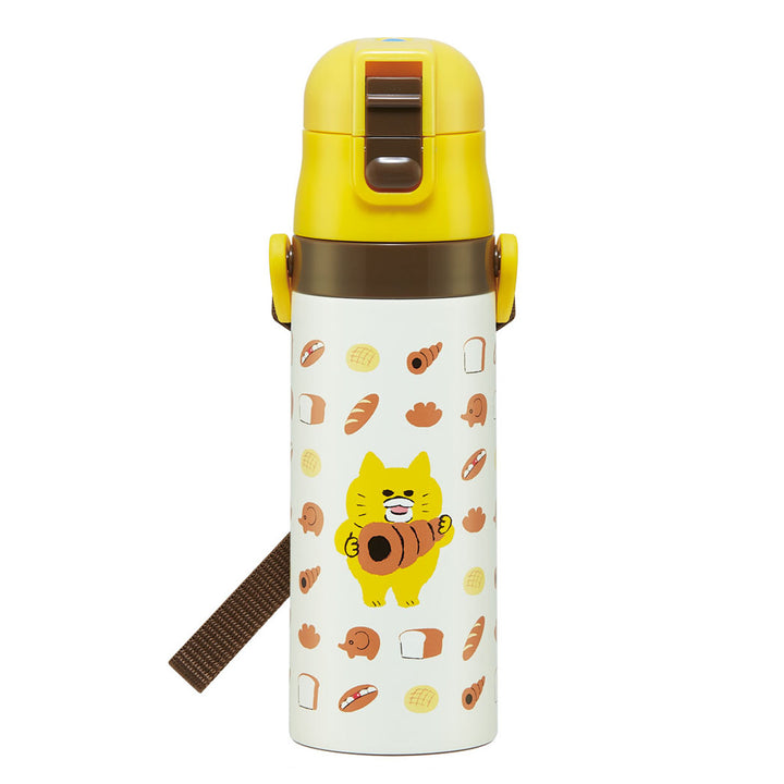 水筒470ml超軽量ダイレクトボトルノラネコぐんだん