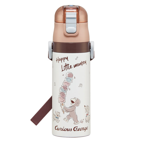 水筒470ml超軽量ダイレクトボトルおさるのジョージ25