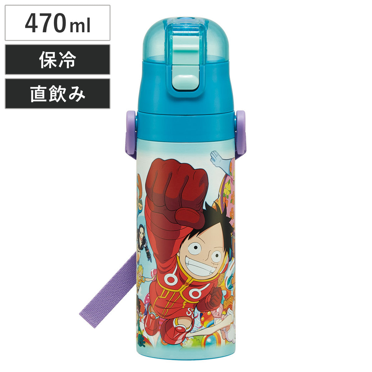 水筒 470ml 超軽量ダイレクトボトル ワンピース24 – ハウジー