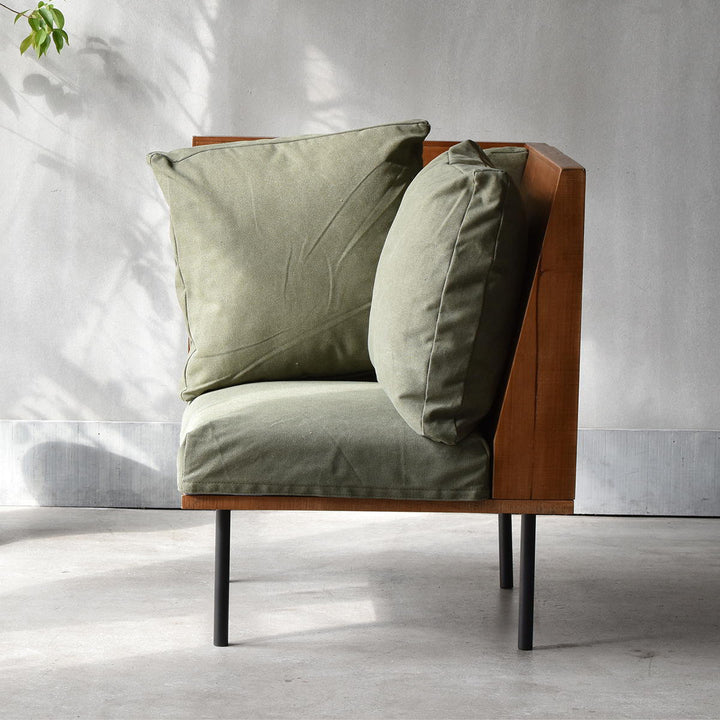 ソファ1人掛けL字角ソファ幅66cm組み合わせinfinite