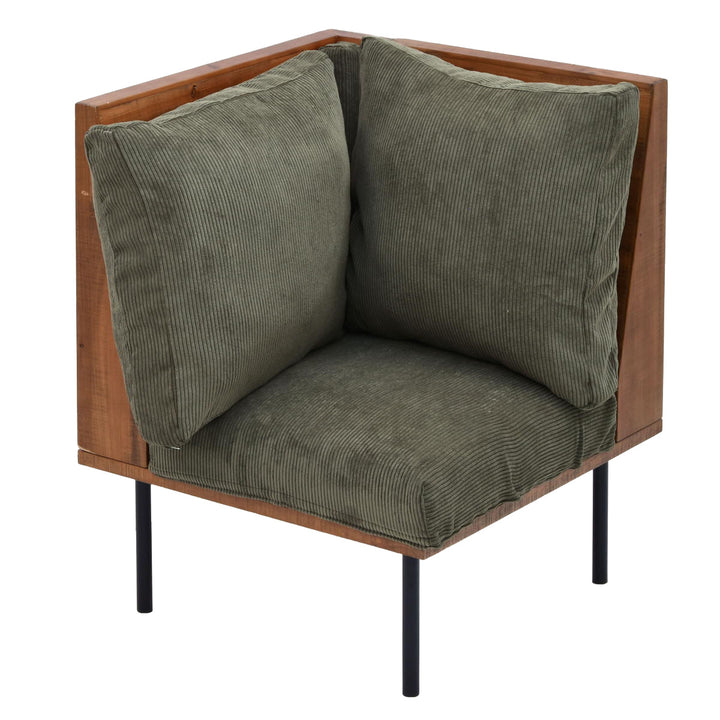 コーデュロイグリーン