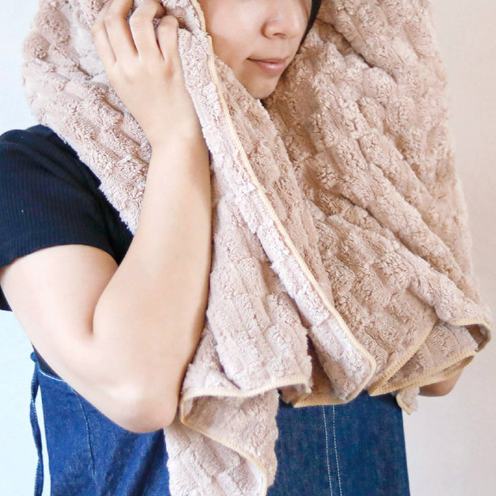 ヘアドライタオルカラリポコ