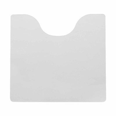 トイレマット 透明 約55×60cm PVC