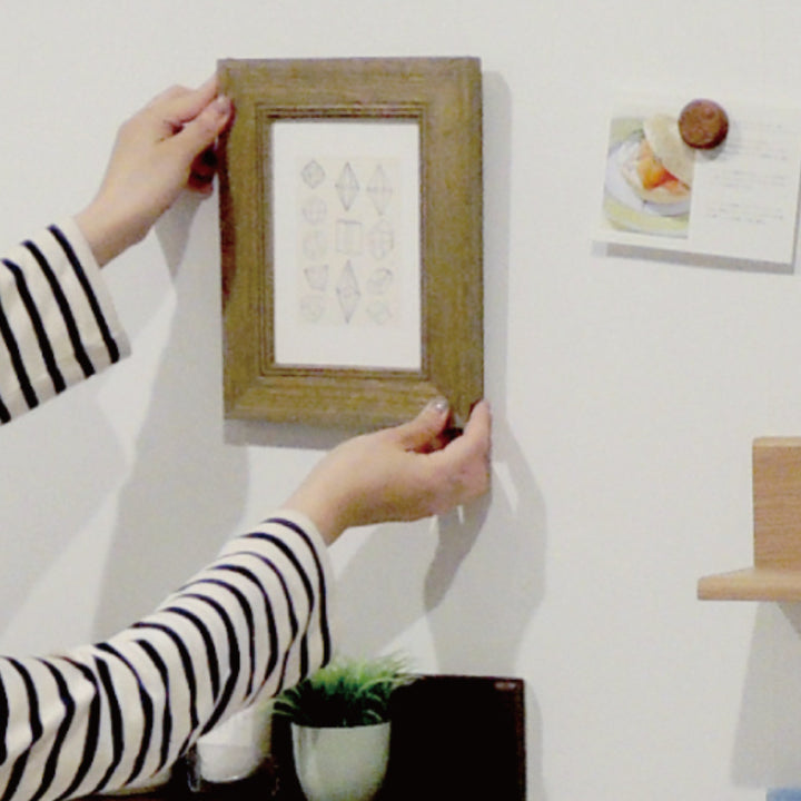 ヘヤデコフレームデコ2Lフォトフレームマグネット