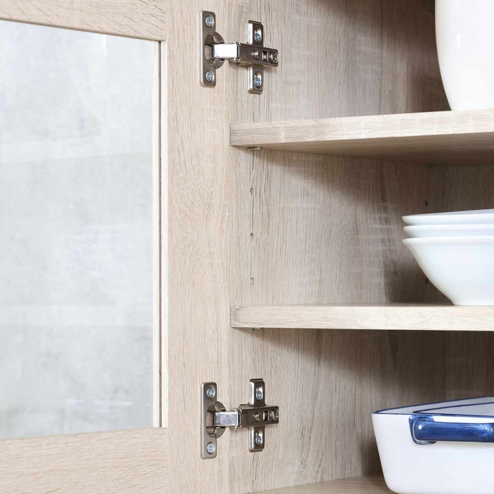 ゴミ箱上キャビネット幅59cm2口コンセント