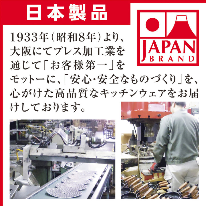 フライパン28cmIH対応和楽亭絢日本製