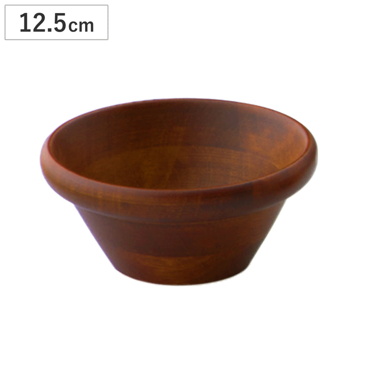 ボウルサラダボウル12.5cmブラウン