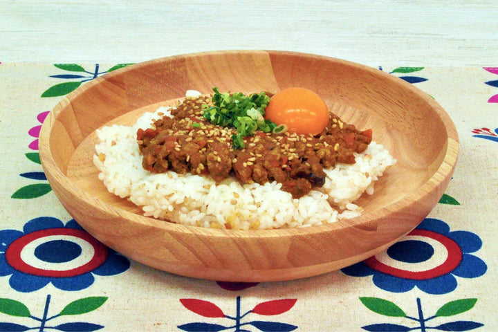 ボウル浅型ウッドボウル24cmナチュラル