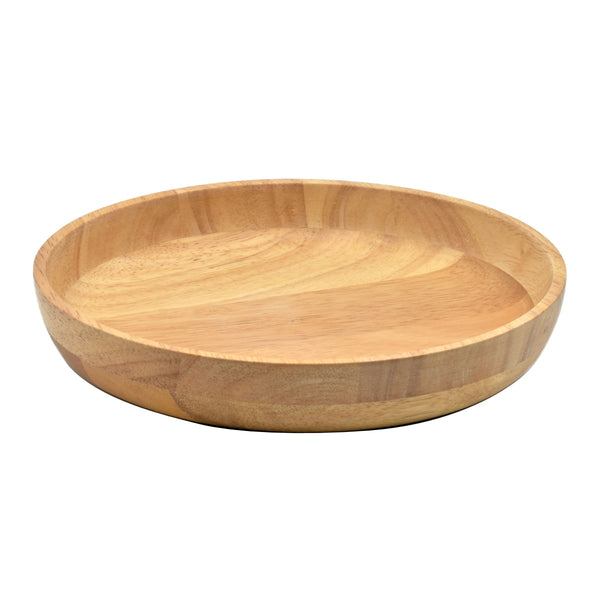 ボウル浅型ウッドボウル24cmナチュラル