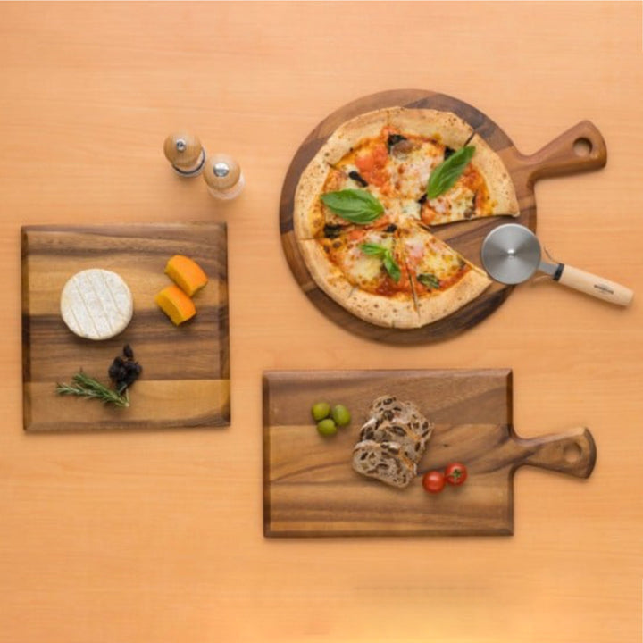 プレートアカシアラウンド15cm