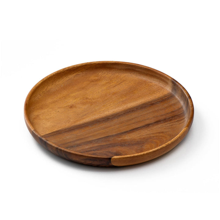 プレートアカシアラウンド20cm