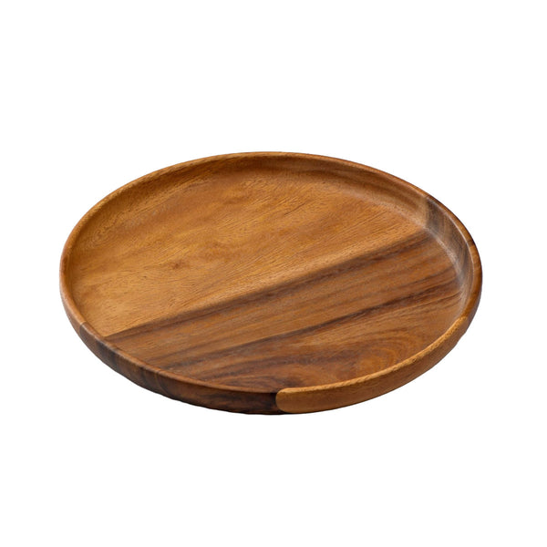 プレートアカシアラウンド20cm