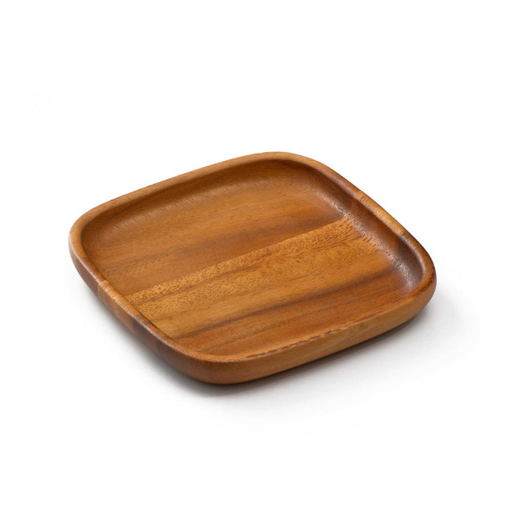 プレートアカシアスクエア15cm