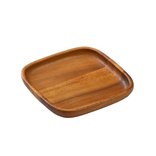 プレートアカシアスクエア15cm