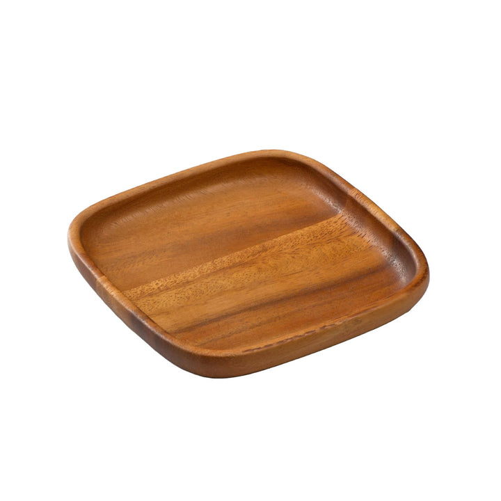 プレートアカシアスクエア15cm