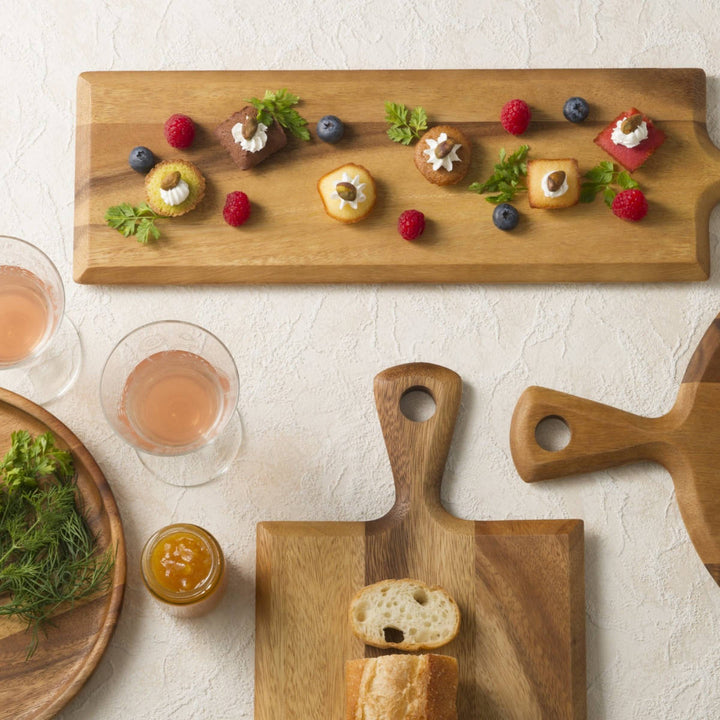 プレートアカシアスクエア20cm