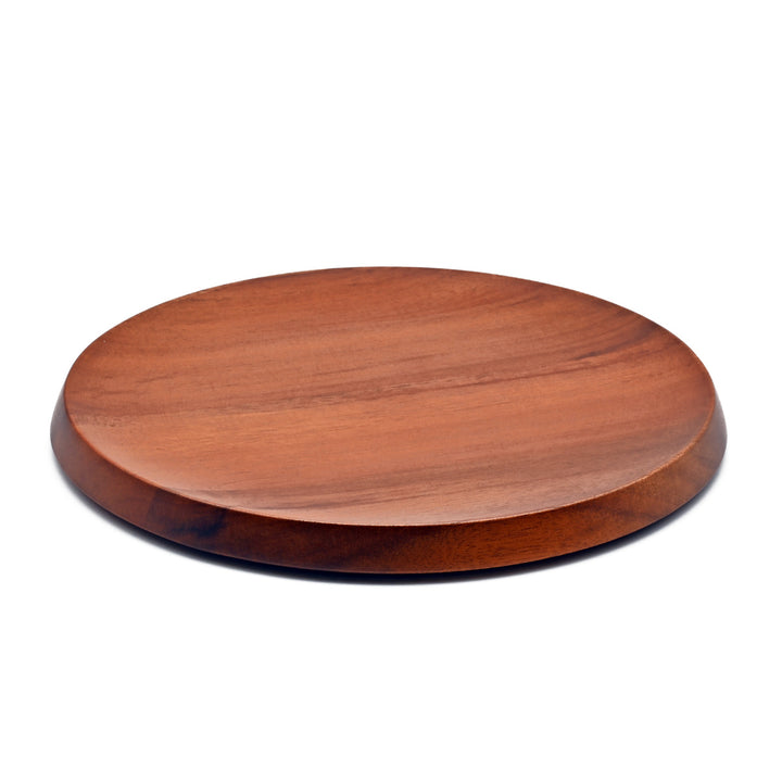 プレートアカシア厚型プレートラウンド直径17.5cm