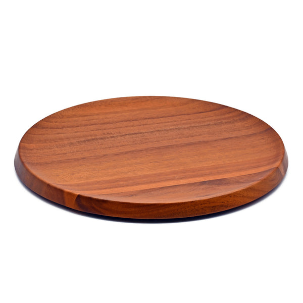 プレートアカシア厚型プレートラウンド直径20cm