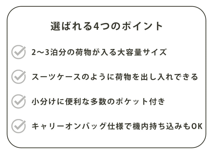 ボストンスーツケースボストンバッグphwonderlust肩掛けベルト付き