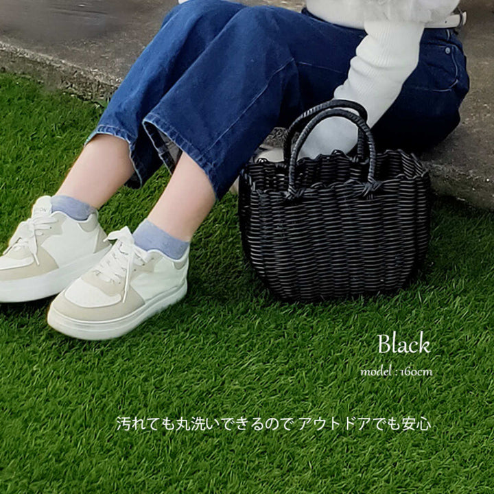 バスケットal.atte客室用の洗える抗菌湯かごS