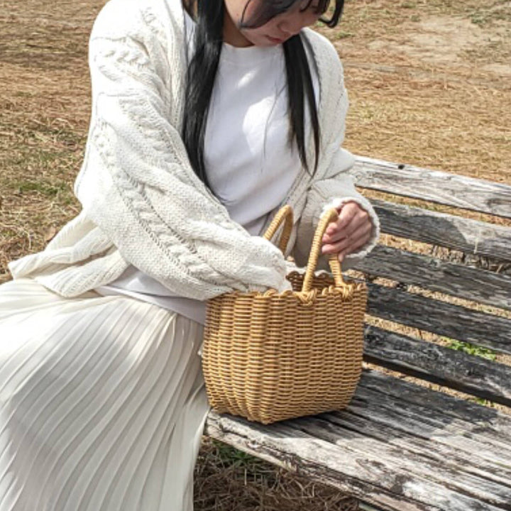 バスケットal.atte客室用の洗える抗菌湯かごS