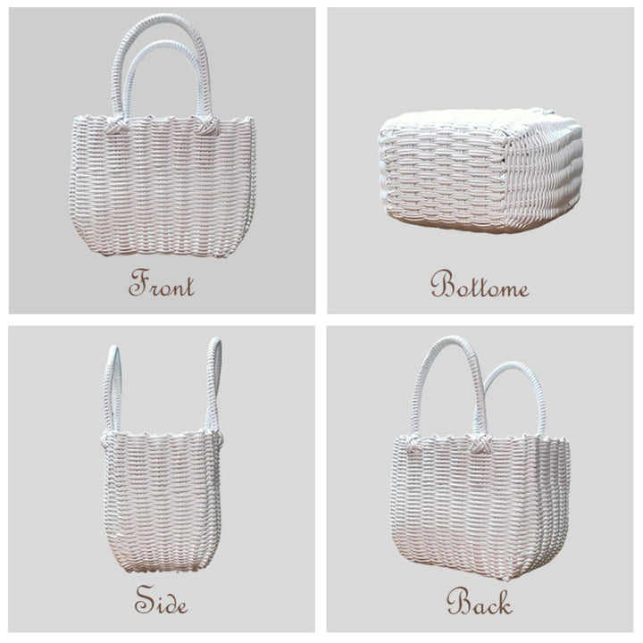 バスケットal.atte客室用の洗える抗菌湯かごL