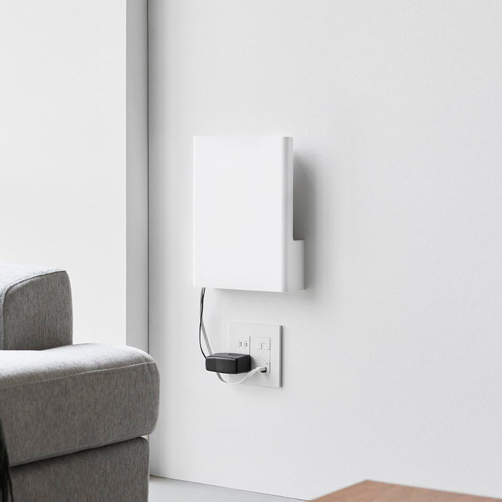 山崎実業towerウォール隠せるルーター収納タワーSサイズ石こうボード壁対応