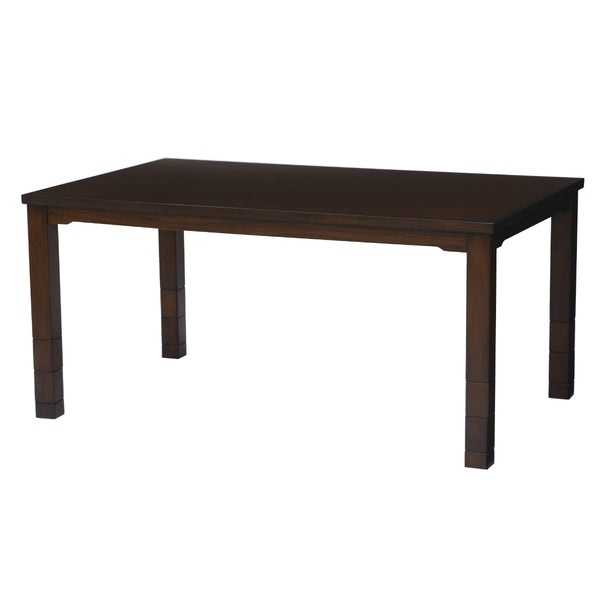 ダイニングこたつ継脚幅150cmこたつテーブル