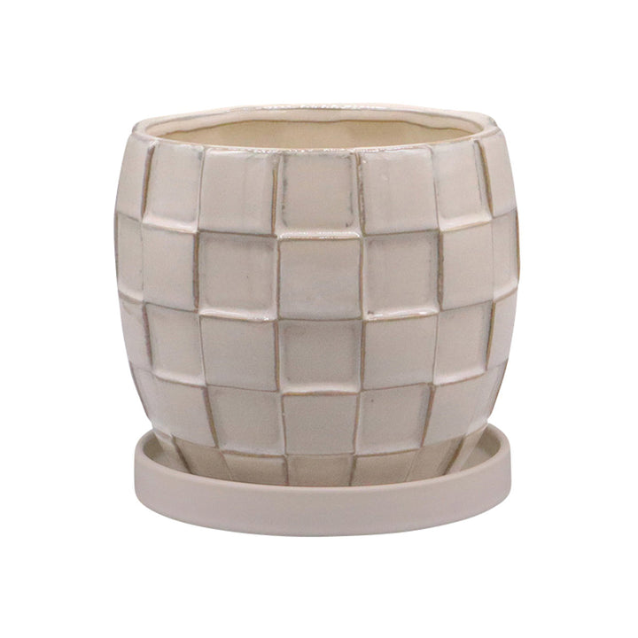 植木鉢テグラポットB受け皿付き